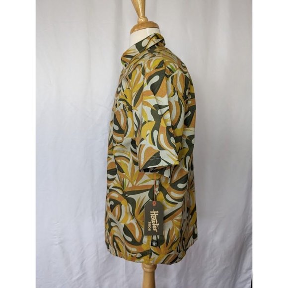 Men's Howler Bros Button Down Mansfield Short Sleeve Shirt Size Large NEW - Picture 4 of 12
